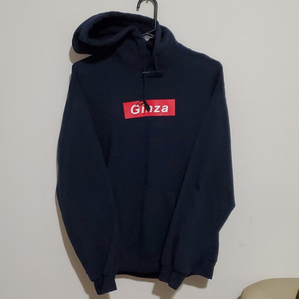 Black/Dark Navy Ginza Hoodie